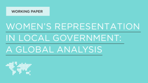 Women's Representation in Local Government