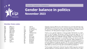 gender balance brief